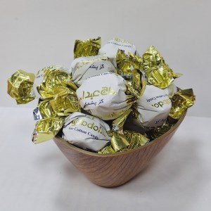 پشمک حاج عبدالله گز و زعفران