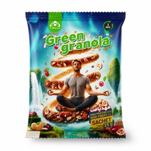 گرانولا سبز ساشه